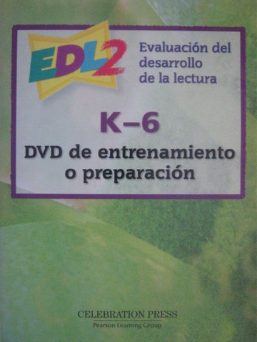 (image for) EDL2 Evaluacion del desarrollo de la lectura K-6 (DVD)