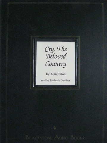 (image for) Cry, the Beloved Country (Cassette) by Alan Paton
