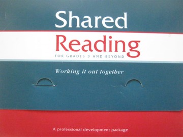 (image for) Shared Reading Working It Out Together Grs 3-Beyond (Pk)
