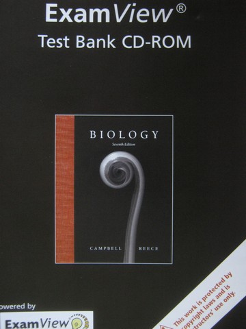 (image for) Biology 7th Edition ExamView Test Bank CD-ROM (CD)