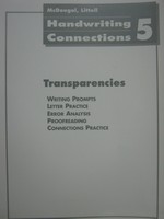 (image for) Handwriting Connections 5 Transparencies (P)