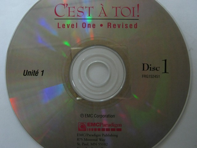 (image for) C'est A Toi! Level 1 Revised Unite 1 Disc 1 (CD)