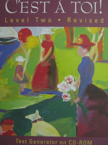 (image for) C'est A Toi! Level 2 Revised Test Generator on CD-ROM (CD)