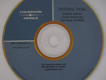 (image for) Interaction Sixieme Edition Audio-Enhanced Test Bank CD-ROM (CD)