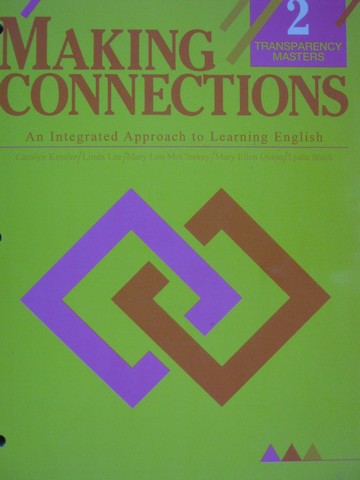 (image for) Making Connections 2 Transparency Masters (P) by Kessler, Lee