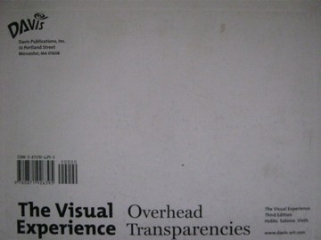 (image for) Visual Experience 3rd Edition Overhead Transparencies (Pk)