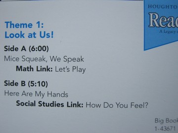 (image for) Reading K Audiotape Theme 1 Look at Us! (Cassette)
