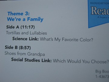 (image for) Reading K Big Book Audiotape Theme 3 (Cassette)