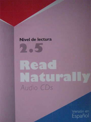 (image for) Read Naturally Nivel de lectura 2.5 Spanish Audio CD (Pk)