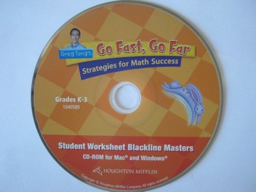 (image for) Go Fast, Go Far K-3 Student Worksheet Blackline Masters (CD)
