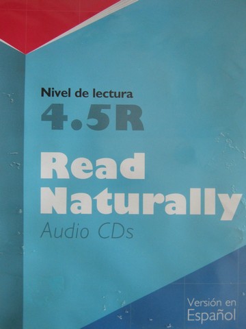 (image for) Read Naturally ME Nivel de lectura 4.5R Spanish Audio CDs (Pk)