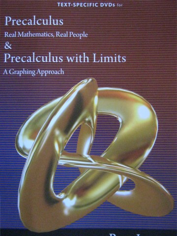 (image for) Precalculus with Limits 6th Edition Text Specific DVDs (DVD)