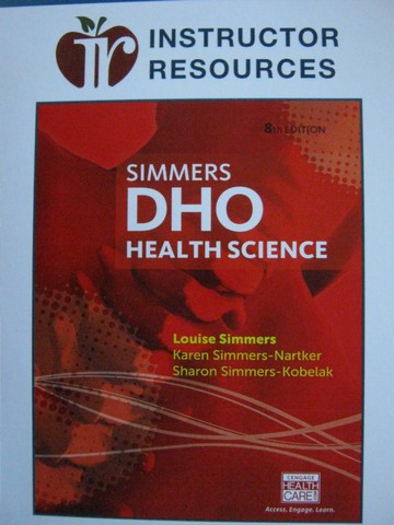 (image for) Simmers DHO Health Science 8th Edition IR (TE)(CD) by Simmers,