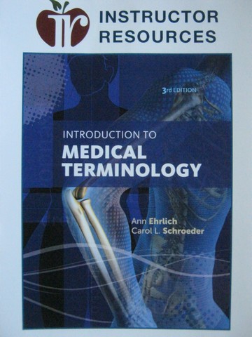 (image for) Introduction to Medical Terminology 3rd Edition IR (TE)(CD)