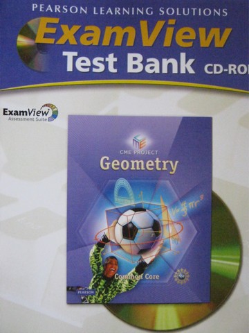 (image for) CME Geometry Common Core ExamView Test Bank CD-ROM (CD)