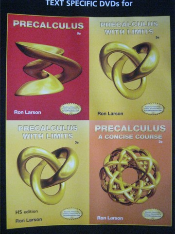 (image for) Precalculus with Limits 3rd Edition Text Specific DVDs (DVD)
