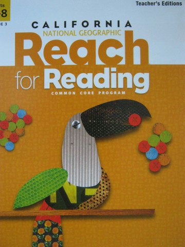 (image for) Reach for Reading 3 TE (CA)(TE)(FD) by Frey, Kratky, Lesaux,