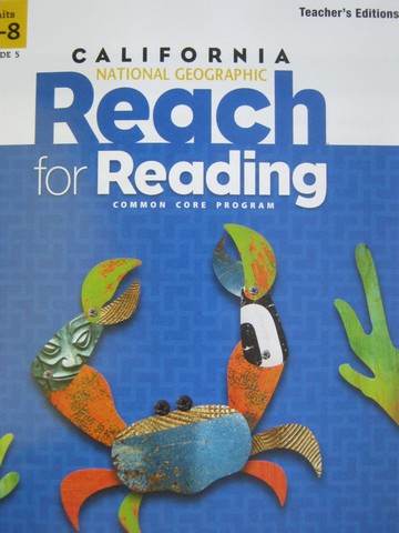 (image for) Reach for Reading 5 TE (CA)(TE)(FD) by Frey, Kratky, Lesaux,