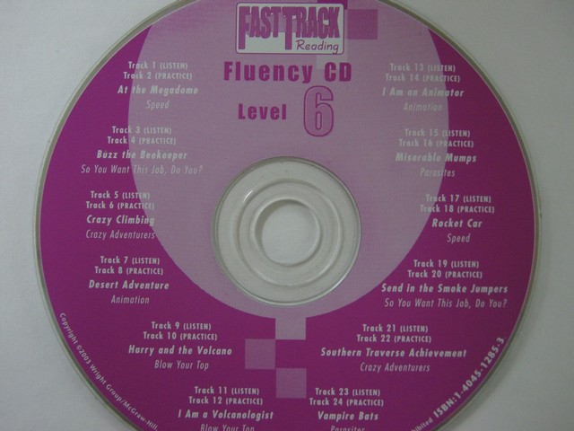 (image for) Fast Track Reading 6 Fluency CD (CD)