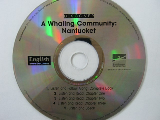 (image for) English Explorers Discover A Whaling Community: Nantucket CD(CD)