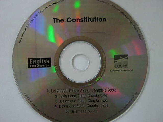 (image for) English Explorers The Constitution Audio CD (CD) by Brinkman