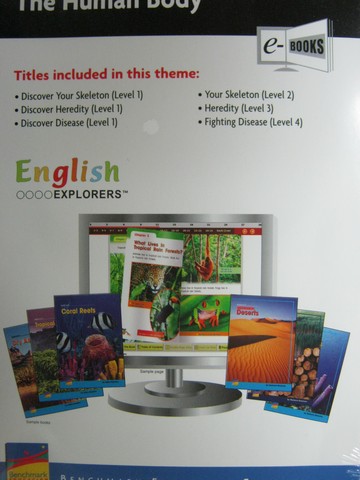 (image for) English Explorers The Human Body e-Books (Pk)