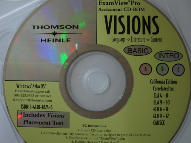 (image for) Visions ExamView Pro Assessment CD-ROM (CD)
