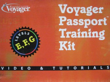 (image for) Voyager Passport Training Kit Levels E, F, G (Box)