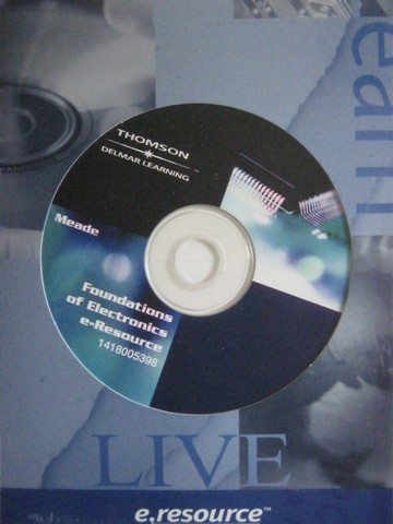 (image for) Foundations of Electronics eResource (CD) by Meade