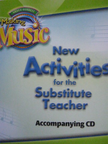 (image for) Making Music K-8 New Activities for the Substitute Teacher (CD)