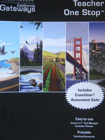 (image for) California Gateways Grades 4-8 Teacher One Stop (CA)(TE)(CD)