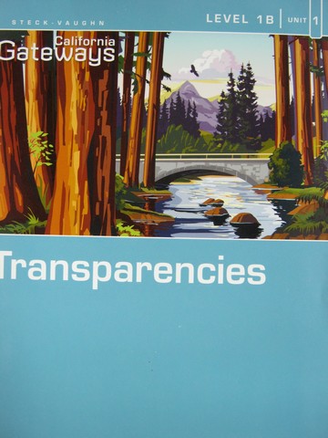 (image for) California Gateways Level 1B Unit 1 Transparencies (CA)(P)