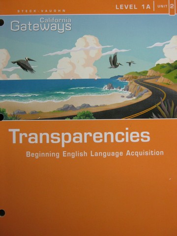 (image for) California Gateways Level 1A Unit 2 Transparencies (CA)(P)