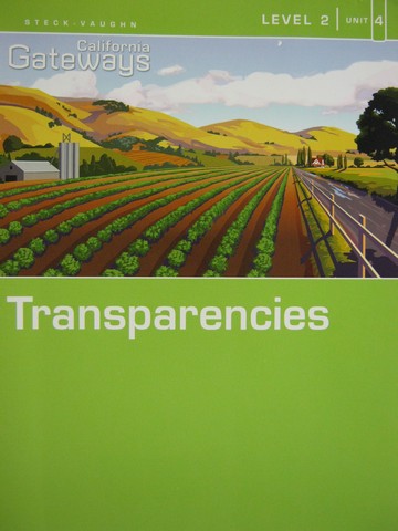 (image for) California Gateways Level 2 Unit 4 Transparencies (CA)(P)