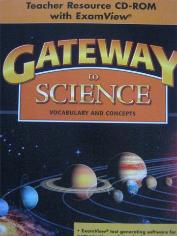 (image for) Gateway to Science Vocabulary & Concepts Teacher Resource (CD)