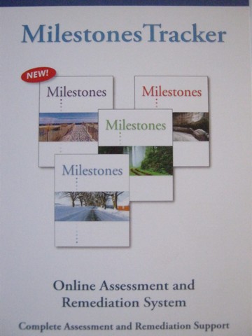 (image for) Milestones Tracker Online Assessment & Remediation System (CD)