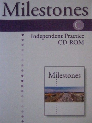 (image for) Milestones C Independent Practice CD-ROM (CD)