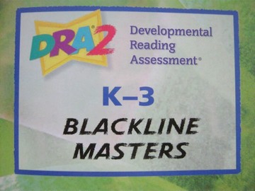 (image for) DRA2 K-3 Blackline Masters (CD)