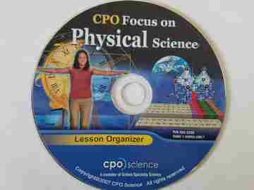 (image for) CPO Focus on Physical Science Lesson Organizer (CD)