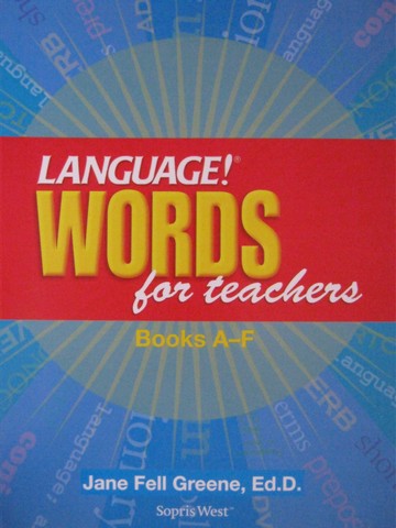 (image for) Language! 3rd Edition Books A-F Words for Teachers (CD)
