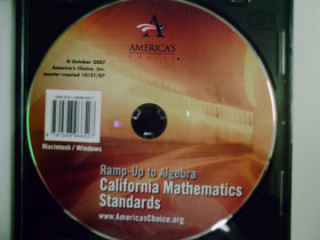 (image for) Ramp-Up to Algebra California Mathematics Standards (CA)(CD)