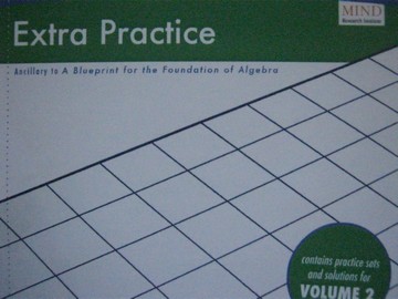 (image for) Algebra Readiness Program Extra Practice Volume 2 (CD)
