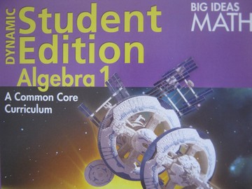 (image for) Big Ideas Math Algebra 1 Dynamic Student Edition (DVD)