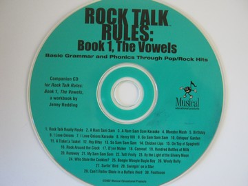 Rock Talk Rules Book 1 The Vowels 2nd Edition Companion CD (CD) (image for) Rock Talk Rules Book 1 The Vowels 2nd Edition Companion CD (CD)
