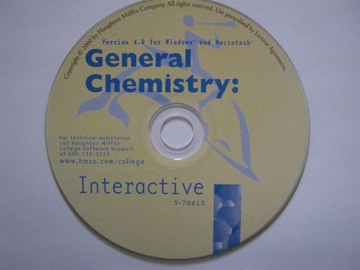 (image for) General Chemistry Interactive Version 4.0 for Win/Mac (CD)