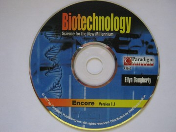 (image for) Biotechnology Science for the New Millennium Encore (CD)