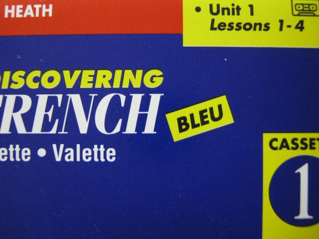 (image for) Discovering French Bleu Cassette 1 Unit 1 Lessons 1-4 (Cassette)