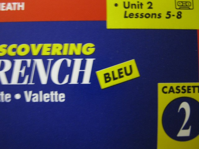 (image for) Discovering French Bleu Cassette 2 Unit 2 Lessons 5-8 (Cassette)