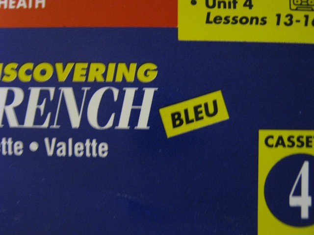 (image for) Discovering French Bleu Cassette 4 Unit 4 Lesson 13-16(Cassette)