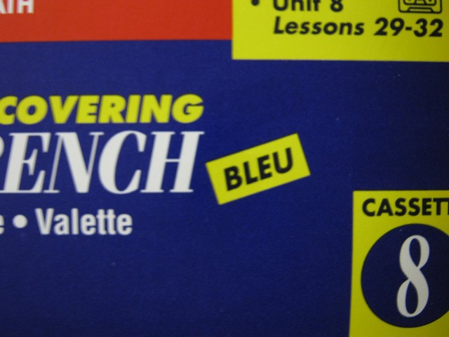 (image for) Discovering French Bleu Cassette 8 Unit 8 Lesson 29-32(Cassette)